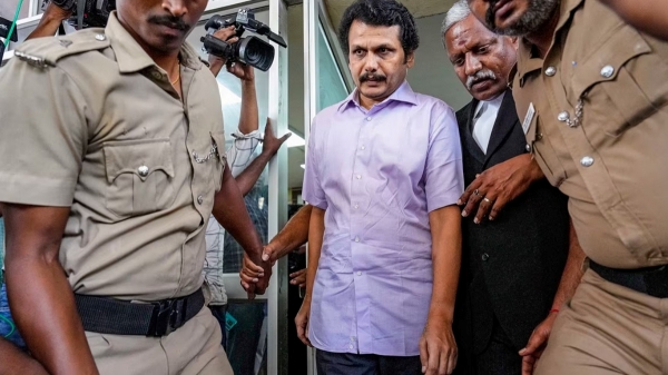 Chennai Special court adjourned the hearing of Senthil Balajis transport department fraud case on October 31 