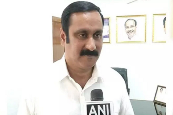 Anbumani condemns Kanchipuram Collectors speech regarding giving priority to north indian workers 