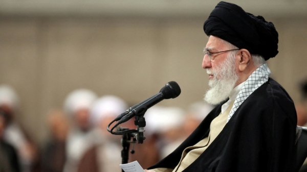 Irans Supreme leader Ali Khamenei supports the Palestinian attack on Israel