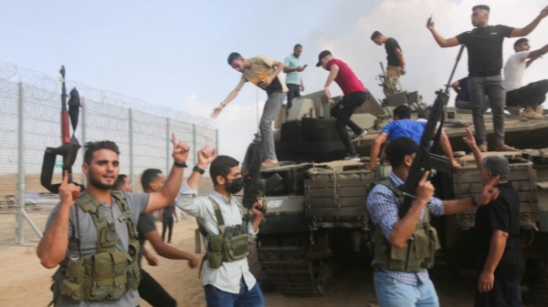 Palestinians celebrated war with Israel