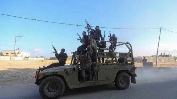  Netizens shocked to see Israeli Woman kidnapped by Hamas Group in Israel war