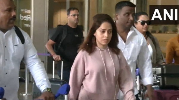  Actress Nushrratt Bharuccha arrives at Mumbai from Israel