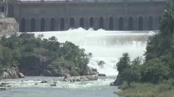  Karnataka increases release of Cauvery Water to Tamilnadu