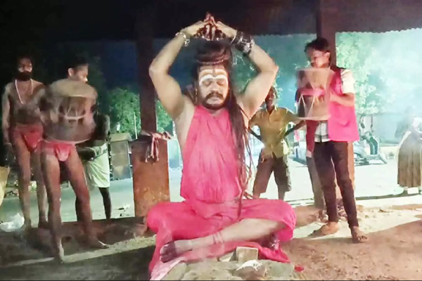Trichy incident and pooja performed by the aghori Manikandan in the crematorium 