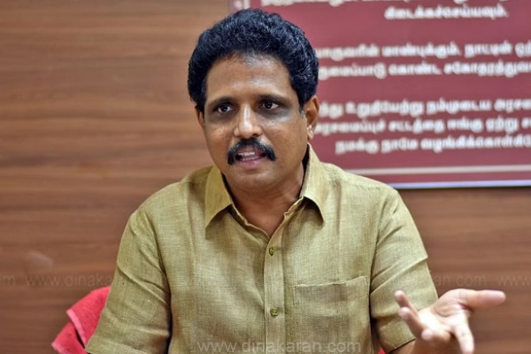 Madurai MP Su Venkatesan says BJP government is doing 24-hour work to deceive Tamil Nadu