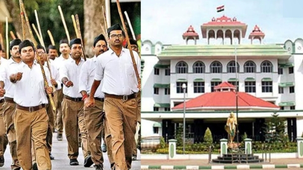 RSS petition in high court to give permission to conduct rally in south tamilnadu