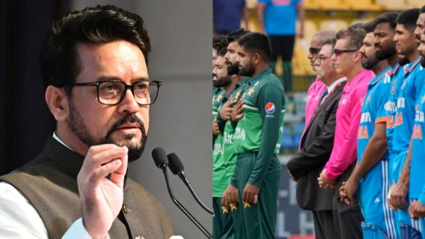 India Has consistently defeated pakistan and this time as well, Anurag Thakur says about India-Pakistan Match India Has consistently defeated pakistan and this time as well, Anurag Thakur says about India-Pakistan Match