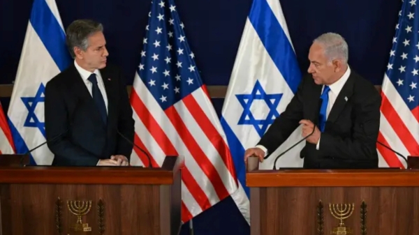 Blinken tells Netanyahu in Israel, I come before you as a Jew Blinken tells Netanyahu in Israel, I come before you as a Jew