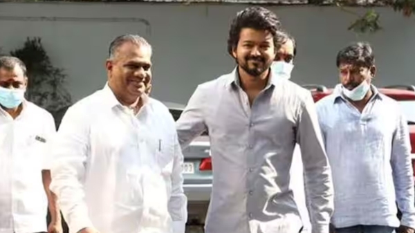 Who put up the Vijay poster that rocked Tamil Nadu? Bussy Anand explain 