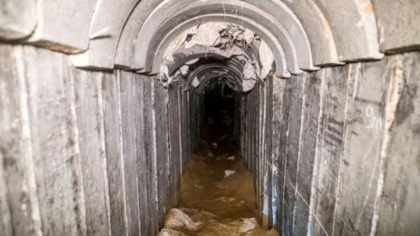  Israel target underground tunnels of Hamas in Gaza