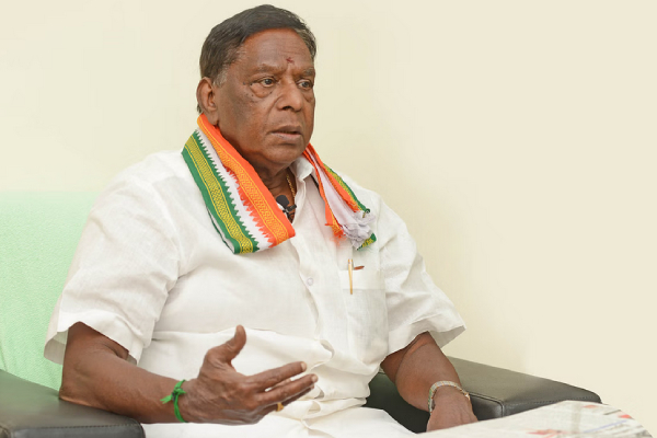 Narayanasamy has demanded that Governor Tamilisai Soundararajan should step down