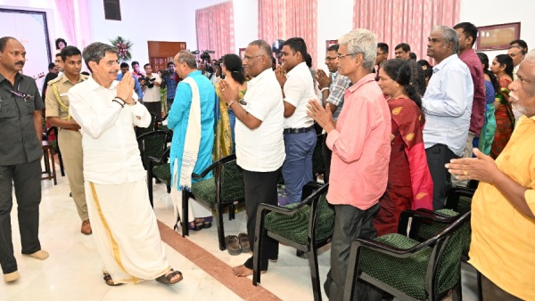 Navaratri Kolu at Raj Bhavan Laxmi Ravi performed Navaratri Puja Durga Stalin lighting the lamp at Mylapore Navaratri Kolu at Raj Bhavan Laxmi Ravi performed Navaratri Puja Durga Stalin lighting the lamp at Mylapore