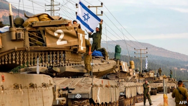 Russia has stockpiled military equipment in Syria against Israel