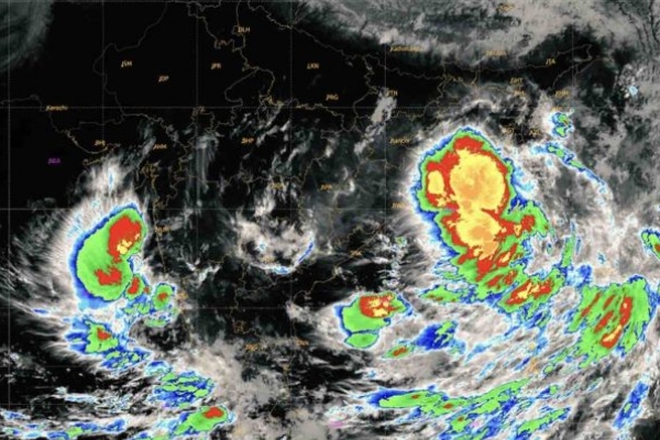 Heavy rains due to air pressure forming on the Arabian sea Heavy rains due to air pressure forming on the Arabian sea