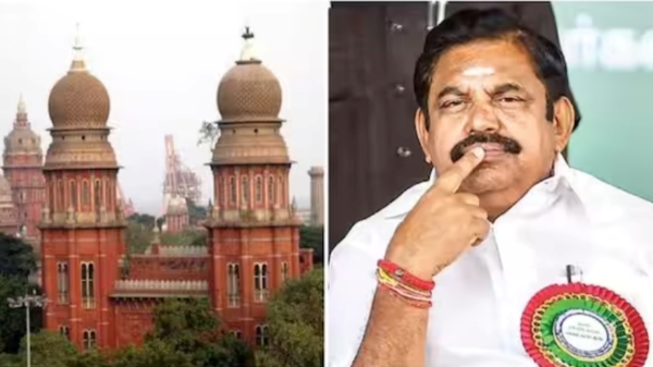 HC has adjourned the hearing of the quo warranto case against Edappadi Palanisamy 