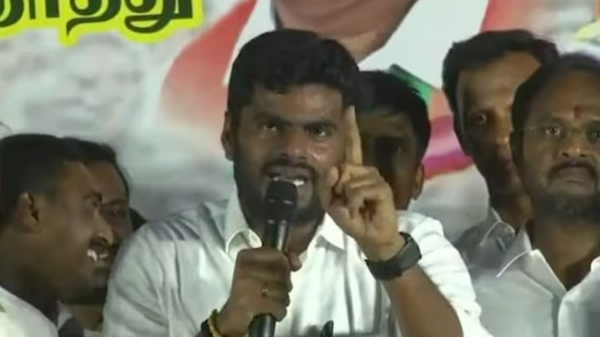 Annamalai quotes periyar to criticize dmk