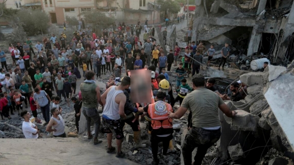 Strike on Gaza hospital kills 500; both Israel and Hamas trade blame as Biden heads to Israel Strike on Gaza hospital kills 500; both Israel and Hamas trade blame as Biden heads to Israel