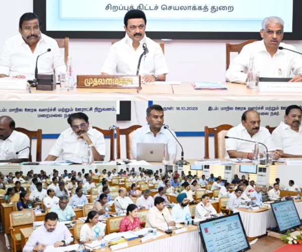 CM Stalin announces that from tomorrow there will not be toll gate fee collected at Navalur 