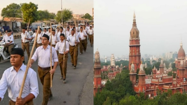 Denying permission to RSS procession is against secularism.. Madras High Court 