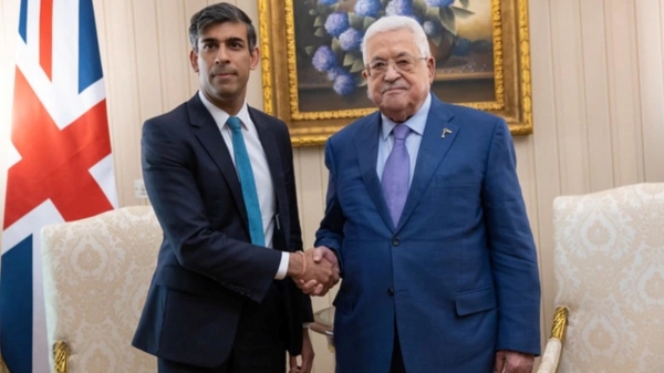 British Prime Minister Rishi Sunak criticized Hamas for not speaking for Palestine 