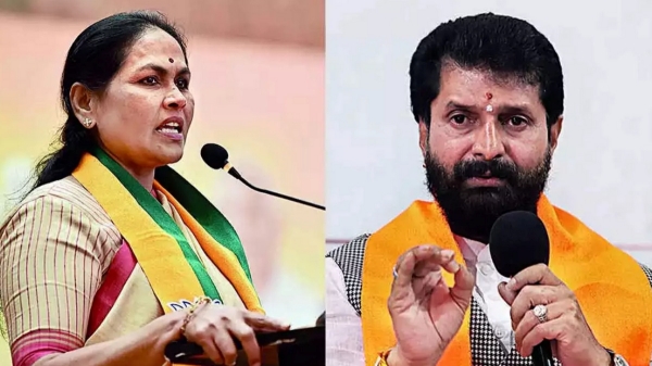 Amid of race with CT ravi BJP likely appoints Shobha Karandlaje as Karnataka party president 