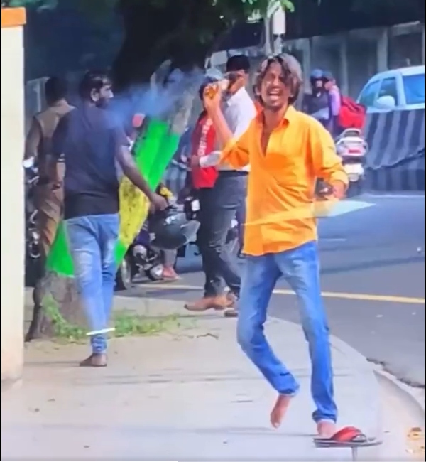  What happened really in front of raj bhavan: Police releases cctv footage