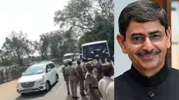 Were stones thrown at the Governor in Mayiladuthurai? Police released to CCTV Were stones thrown at the Governor in Mayiladuthurai? Police released to CCTV