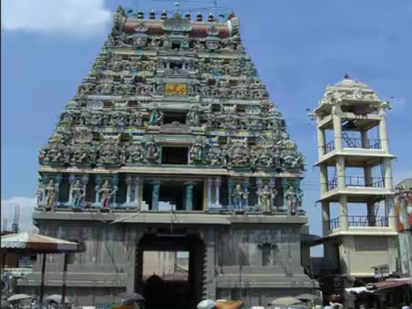 Deiva Tamil Peravai Pe. Maniarasan expressed appreciation to HRCE for Kottai Mariyamman temple kumbabhishekam 