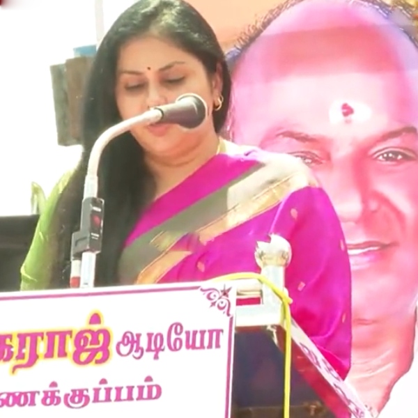 Actress Namitha slams DMK Government and rs1000 Magalir Urimai Thogai Scheme Actress Namitha slams DMK Government and rs1000 Magalir Urimai Thogai Scheme