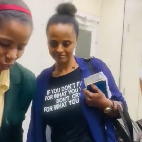 Ethiopian mother was pleasantly surprised by her son on the flight to Lebanon 