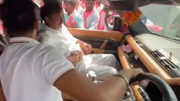 BRS MP Prabhakar Reddy stabbed in Stomach 