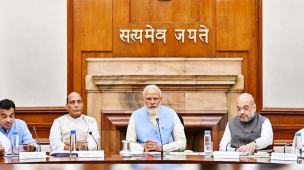 Union Cabinet meeting in Delhi chaired by Prime Minister Narendra Modi today Union Cabinet meeting in Delhi chaired by Prime Minister Narendra Modi today