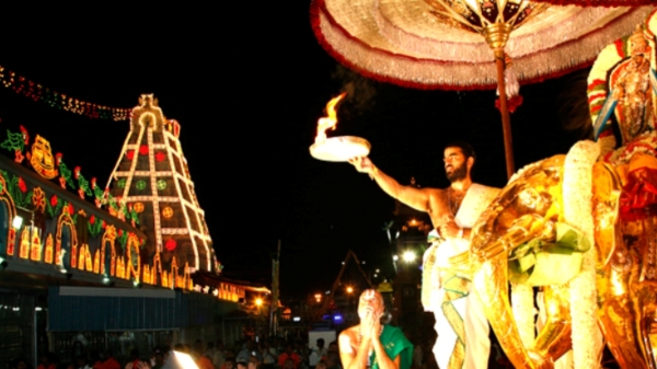 Tirumala Balaji temple getting ready for Navarathiri brahmotsavam 