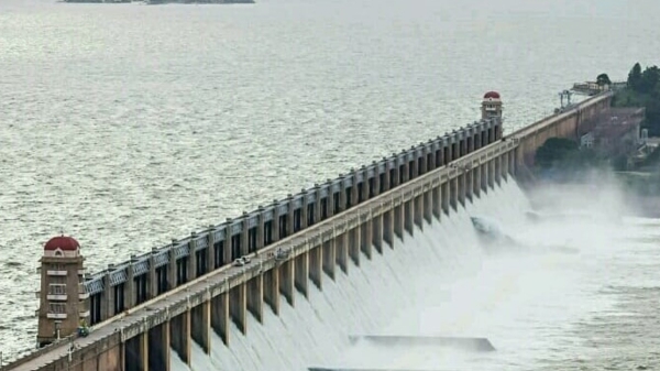  Cauvery : Inflow into Karnatakas Krishnaraja Sagar Dam decrease