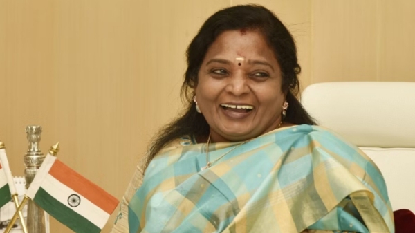  Telangana governor Tamilisai Soundararajan questions about TN govt in Hindu temples