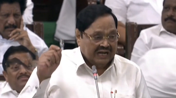 Minister Durai murugan calls EX CM Jayalalitha as Amma 