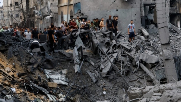  Israel said it recaptured Gaza border areas from Hamas terrorists