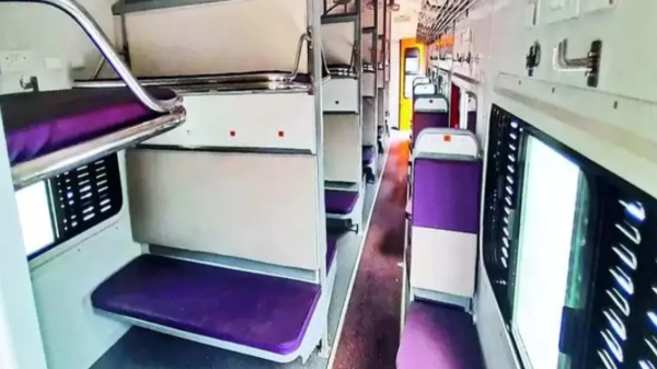 Fantastic Non AC Vande sadharan train with 22 non standard coaches to run by month Fantastic Non AC Vande sadharan train with 22 non standard coaches to run by month