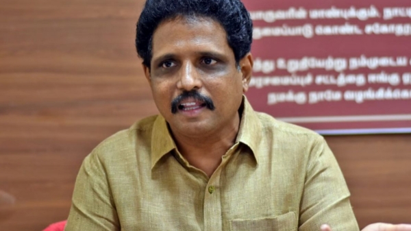 Madurai mp su venkatesan against railway land giving to private