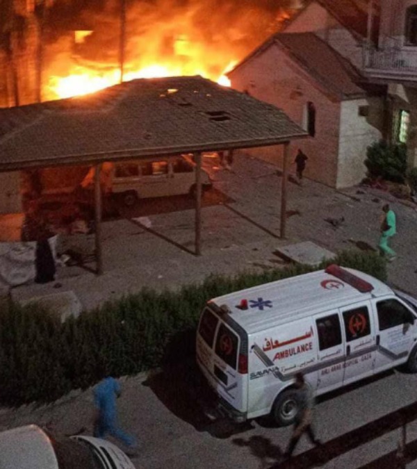 Over 500 people killed in Israeli attack on hospital in Gaza 