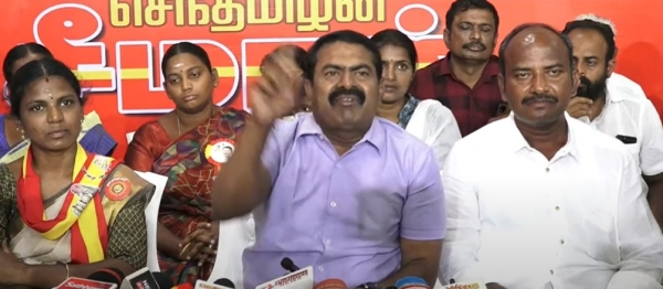 Naam Tamilar Seeman supports Actor Vijay on Leo Film row Naam Tamilar Seeman supports Actor Vijay on Leo Film row