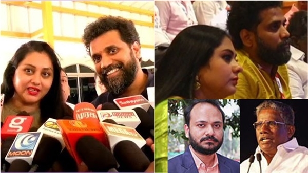 2 people arrested for misusing government symbol at actress Namithas event in Salem 