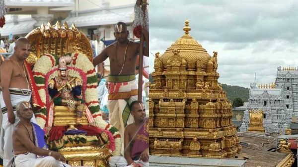 Navratri Brahmotsavam in Tirupati Balaji Temple Today Periya Sesha Vahanam 
