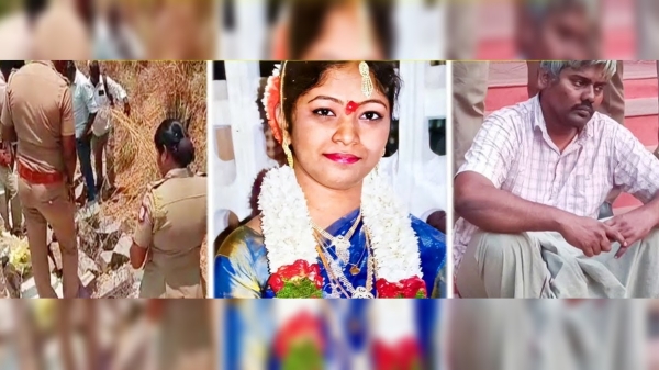 Tiruvannamalai:: A husband killed his wife in Vandavasi was arrested after 6 months 