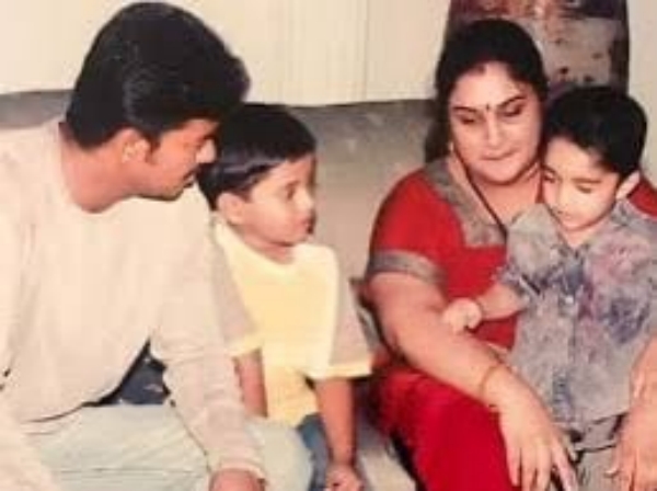 Vanitha posted a photo of her son Srihari that was used without permission in Leo movie 