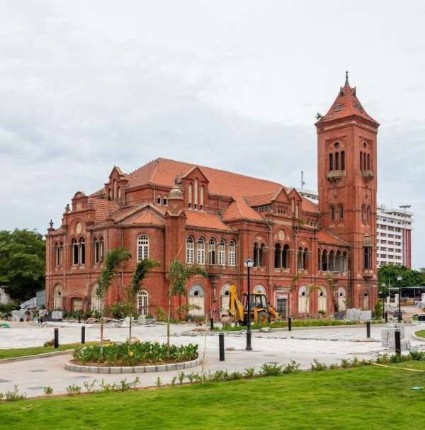  Chennai Victoria Public Hall has been renovated at a cost of 32.62 crores