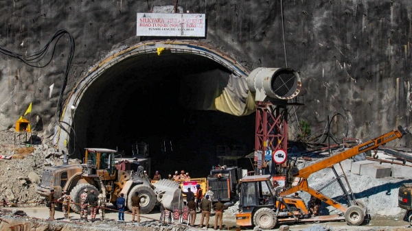How two Thiruchengode companies are playing a major role in the Uttarakhand tunnel collapse rescue operation? 
