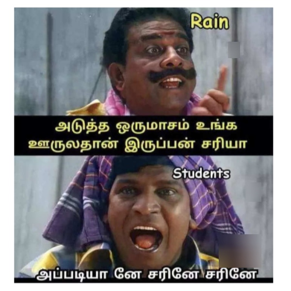 Netizen troll Chennai Rain and Flood situation; The city to face a cyclone soon 