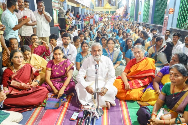 Sekar Babu has said that DMK government is protecting the gods and protecting the properties of the gods 