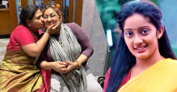 Actress Kutty Padmini met actress Kanaka after many years 